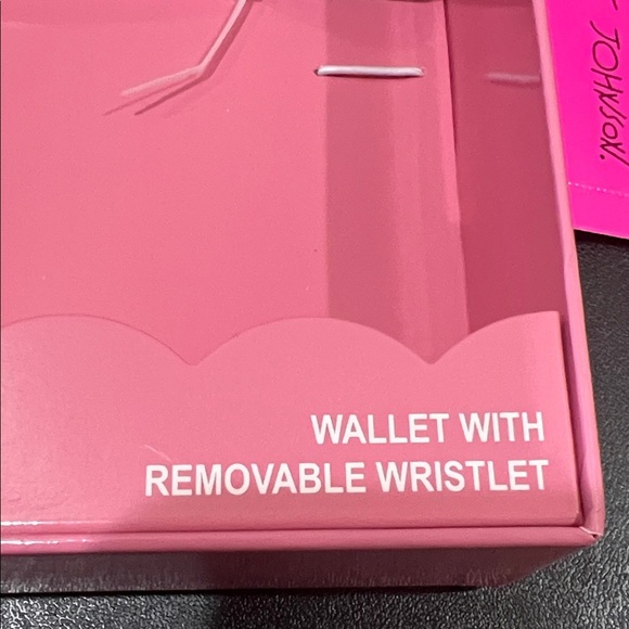 Betsey Johnson | Heart/Cherry Embroidered Wallet w/ Removable Wristlet Strap - Picture 8 of 12